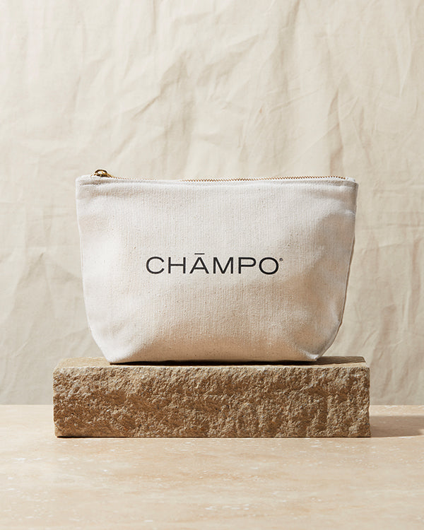 Chāmpo Canvas Wash Bag